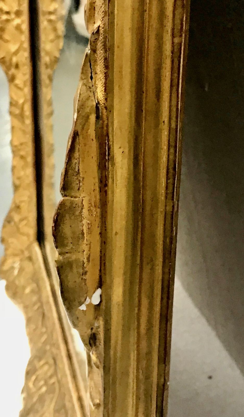 photo for sale French Wood And Stucco Mirror Style Louis XIV, 18th Century
