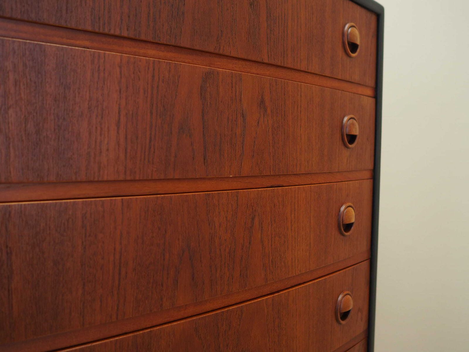 photo furniture Teak Chest Of Drawers, Danish Design, 1960s, Designer: Kai Kristiansen, Manufacturer: Feldballes Møbelfabrik