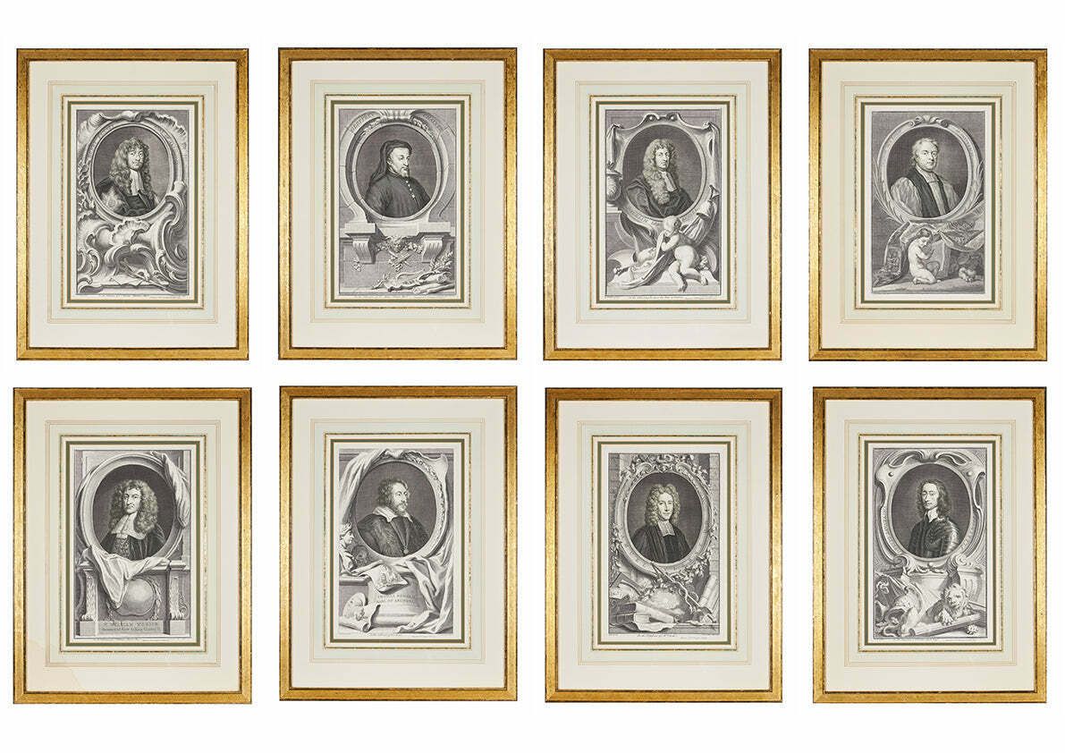 A Group Of 18th Century Portraits