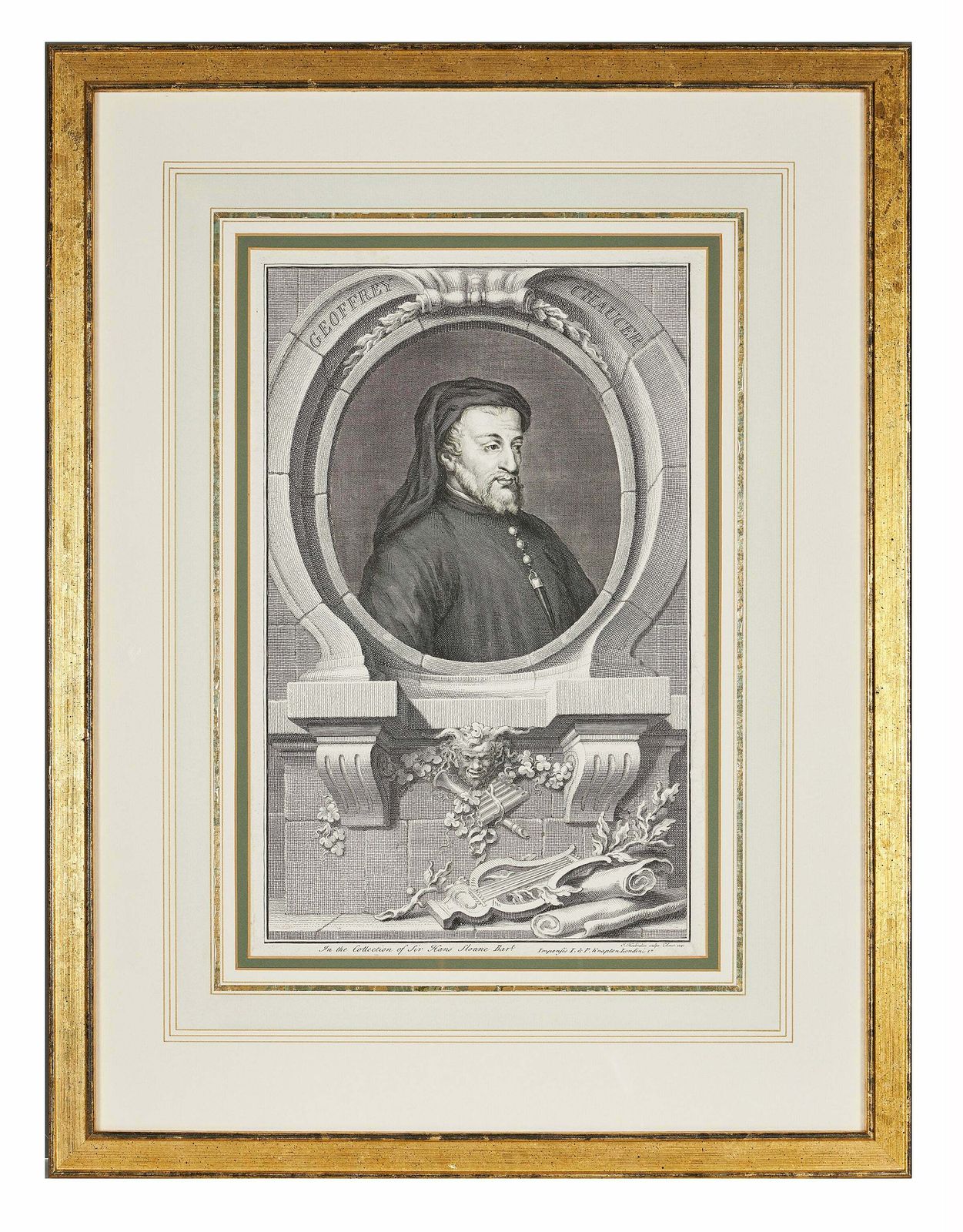 A Group Of 18th Century Portraits photo vintage