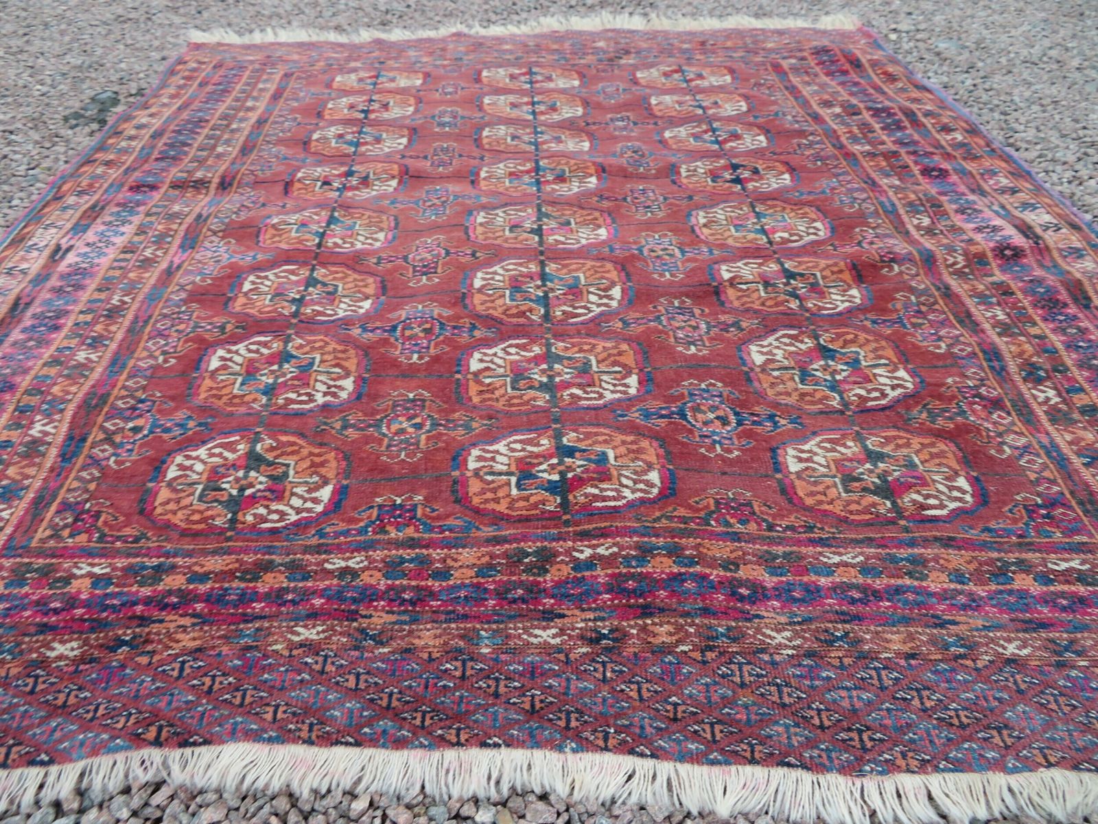 Antique Tekke Turkmen "Wedding Dowry" Rug. Circa 1880.135cm X 128cm. photo buy