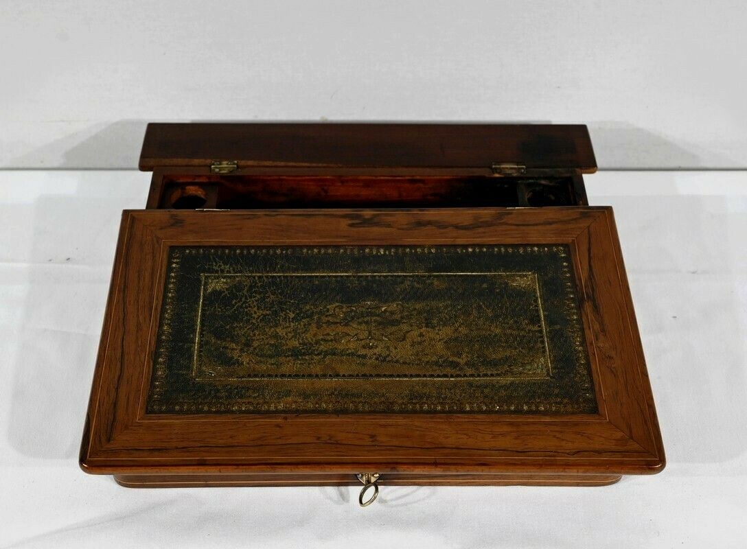 photo for sale Rosewood Travel Writing Case   2nd Half Of The 19th Century