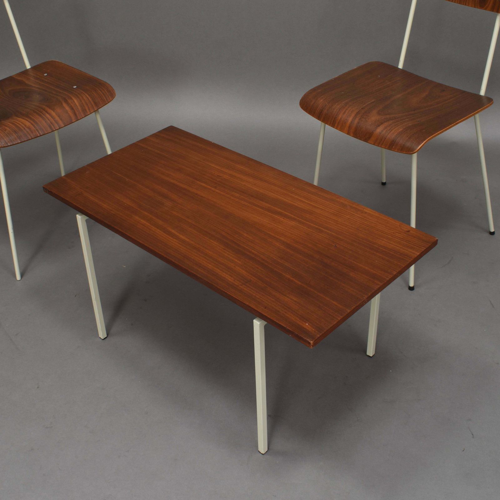 Auping Bedroom Chairs And Table In Teak   Netherlands, 1950's photo Furniture