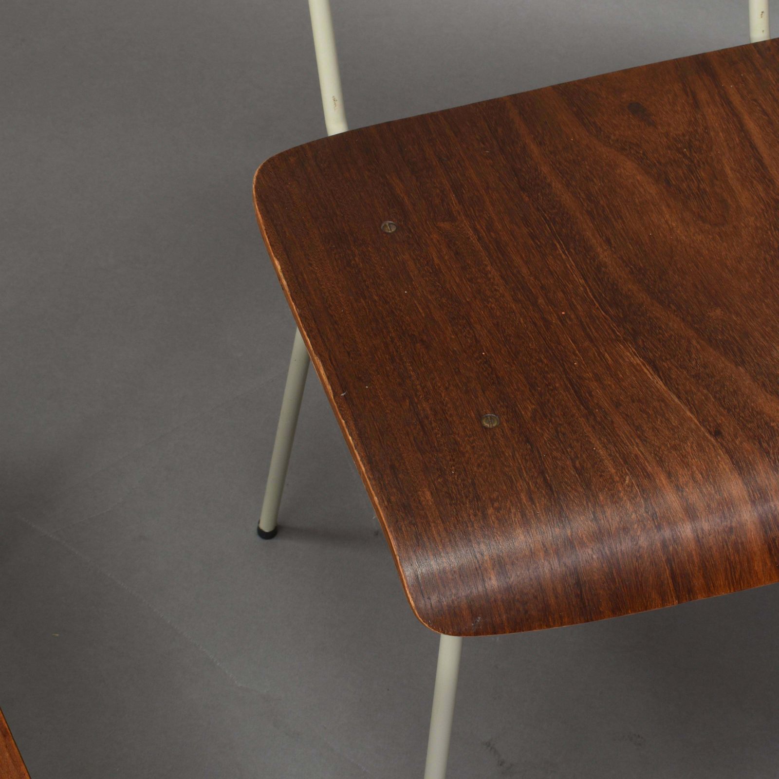 Auping Bedroom Chairs And Table In Teak   Netherlands, 1950's photo buy
