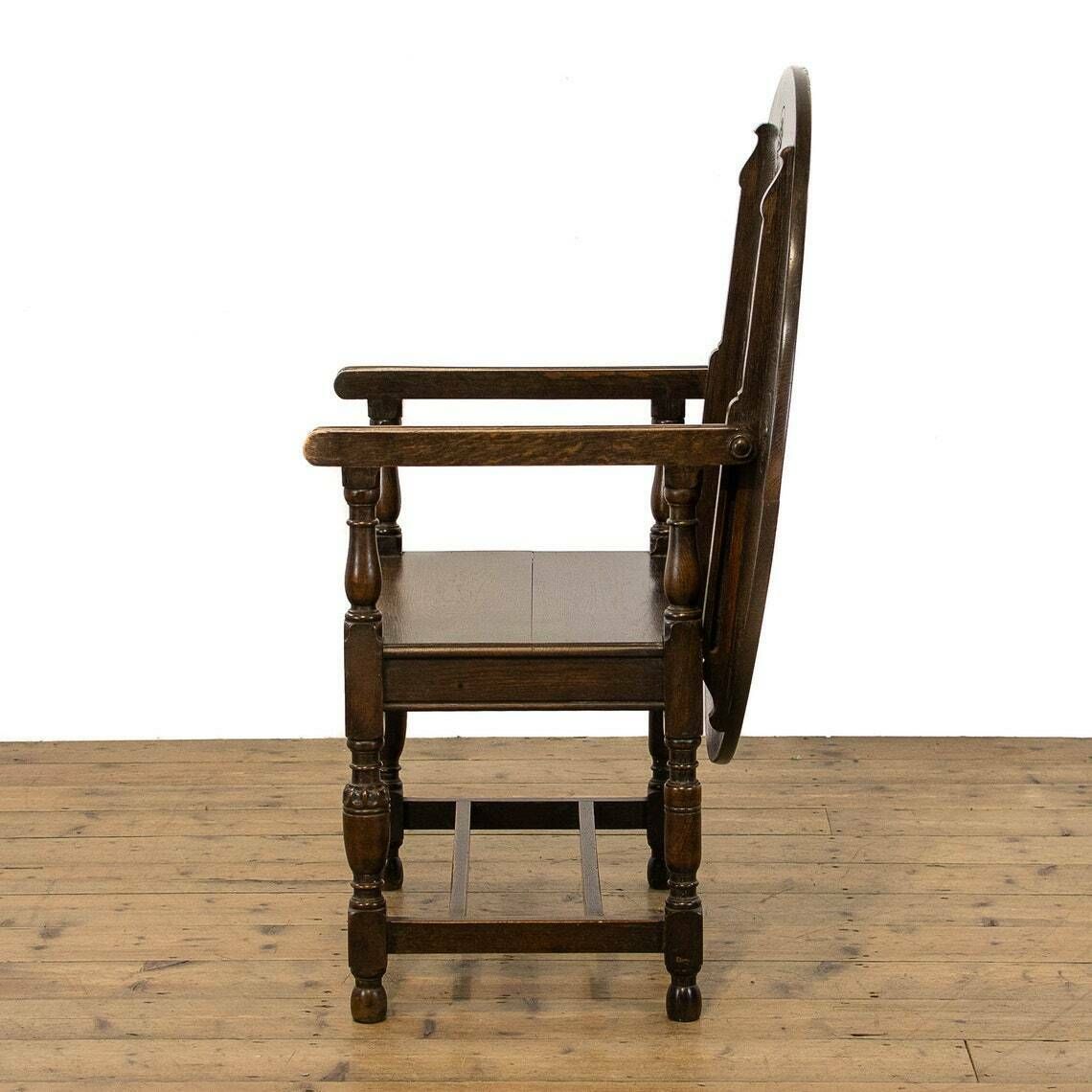 Antique Oak Monks Bench photo 595.0