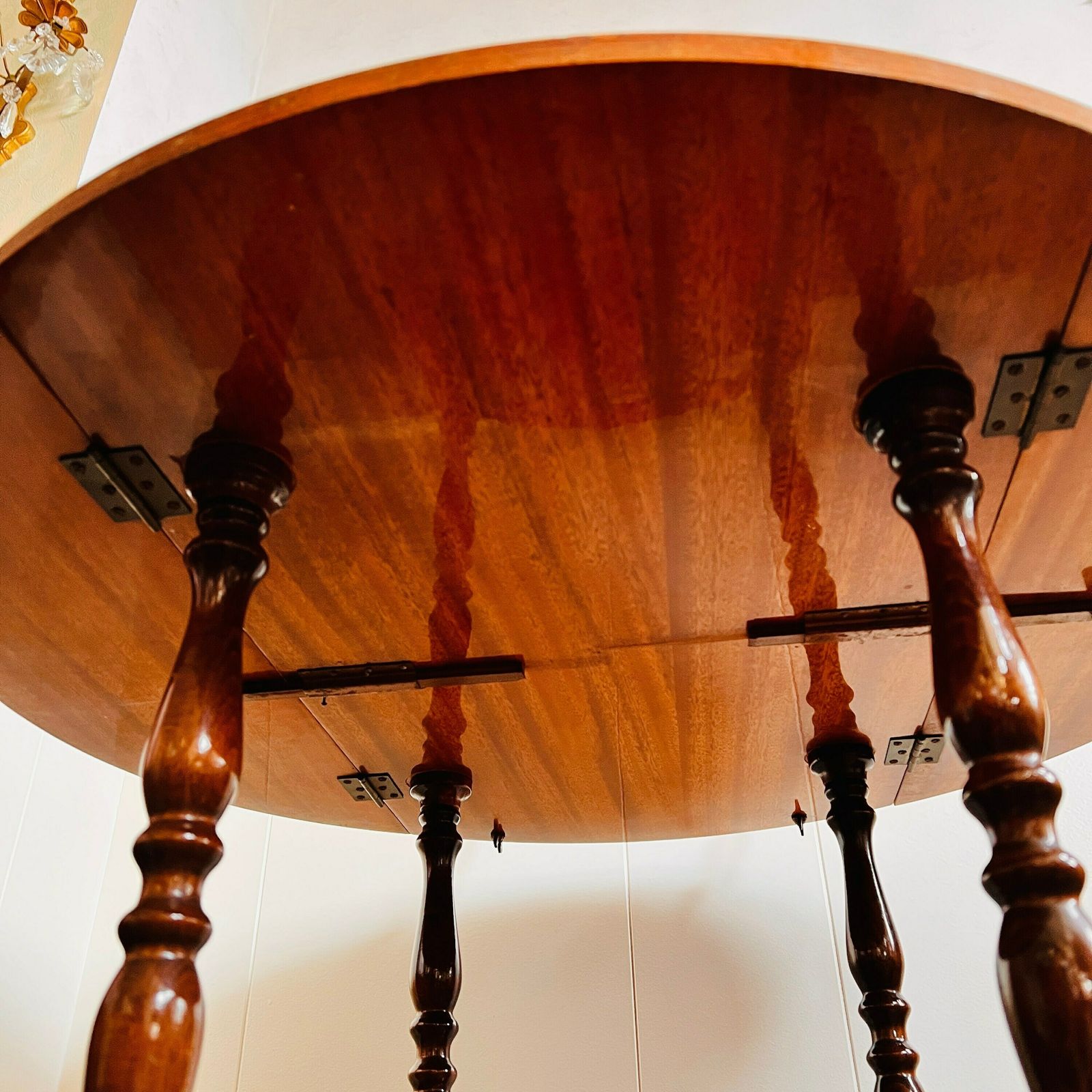 photo furniture Magnificent Foldable Trolley Hollywood Regency Italian Inlaid Bar Cart From The 1960