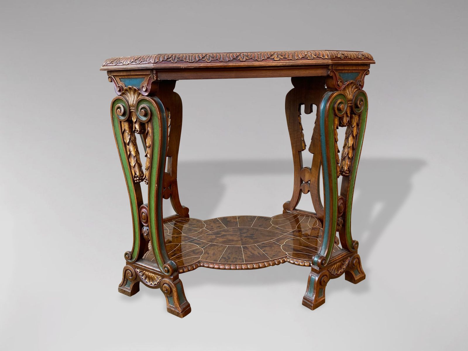 20th Century Art Deco Walnut Occasional Table By Maison Franck In Antwerp photo vintage