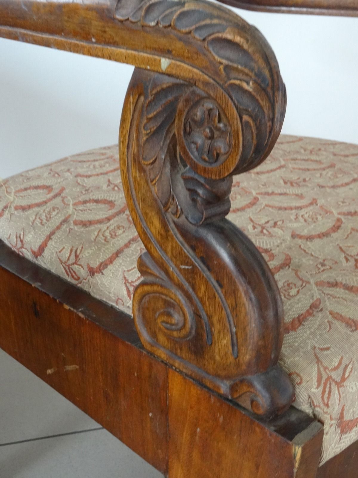 Mahogany Chair. Russia, H92x58x59 Cm photo furniture