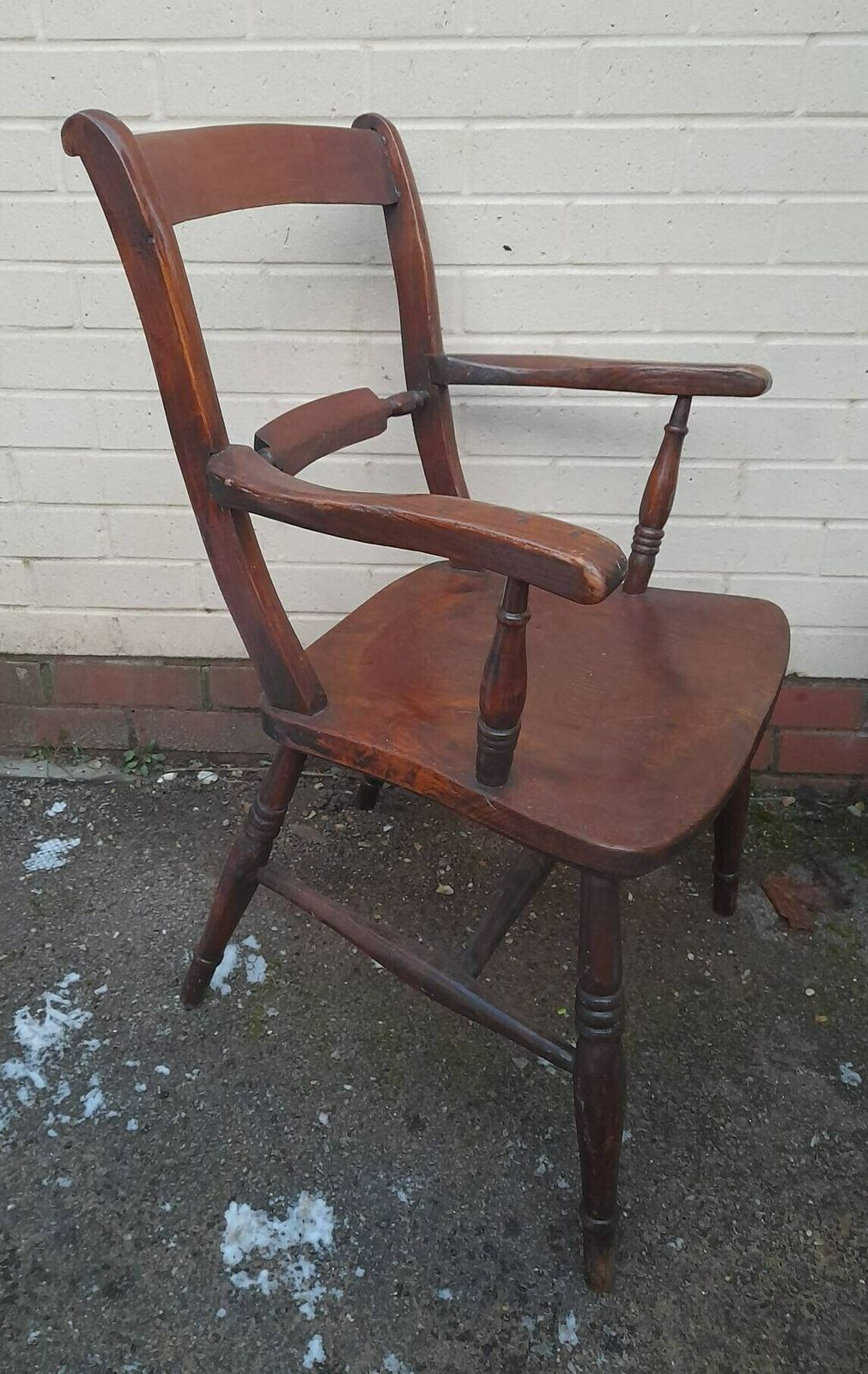 Victorian Oxford Elbow Chair, 1800s photo furniture
