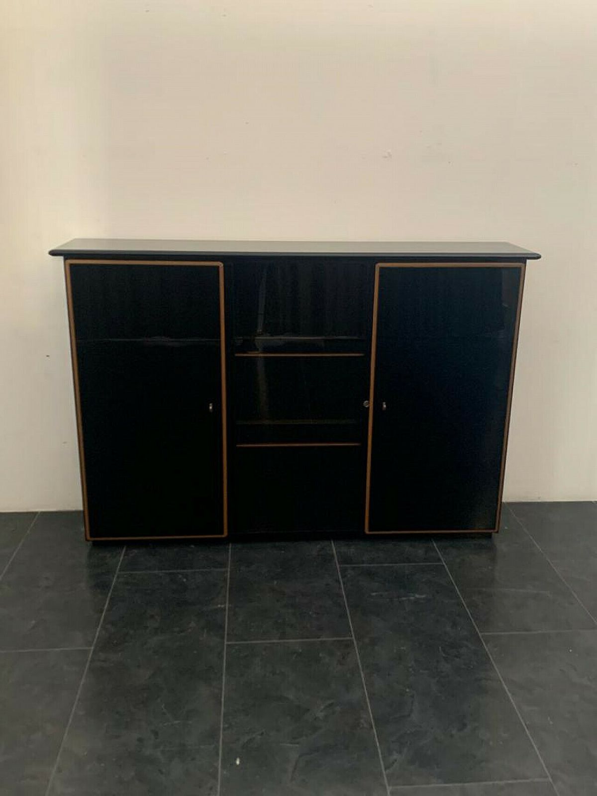 Lacquered Sideboard With Moulded Wood By Pierre Cardin, 1960s photo buy