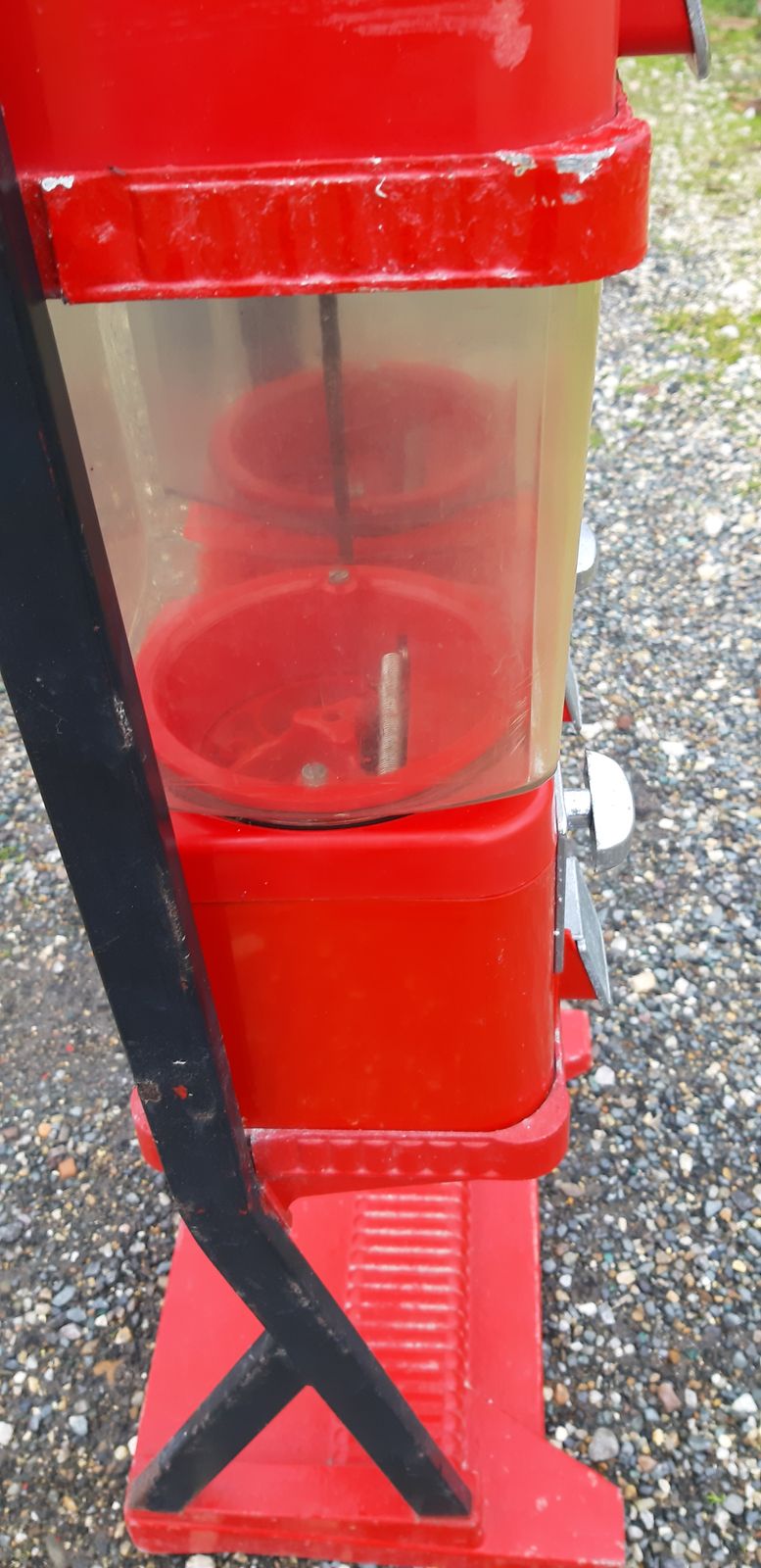 photo furniture Candy Dispenser Brabo, 1950s, Galvanized Metal