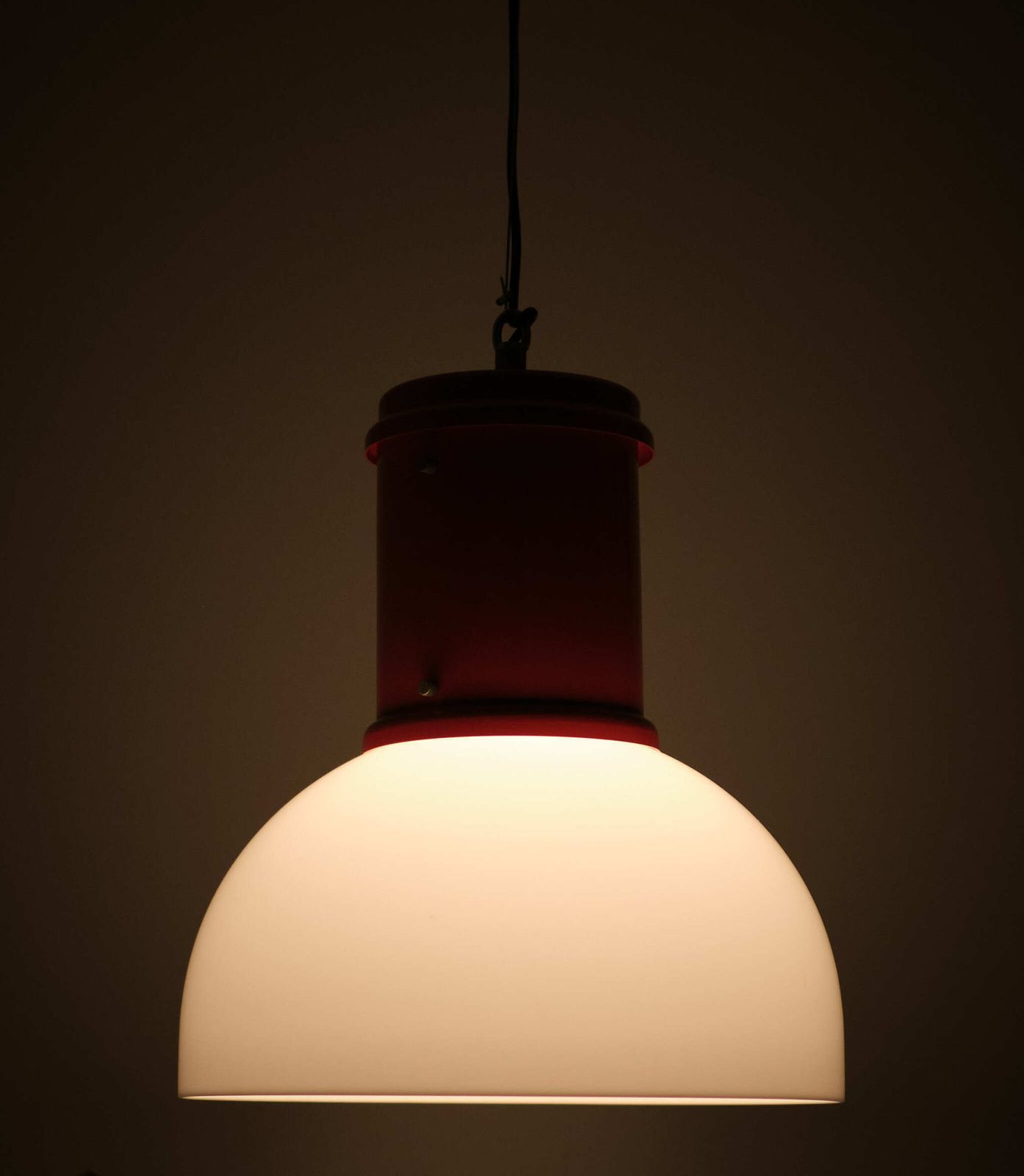 Fontana Arte Lampara Large Suspension Lamp By Roberto Menghi photo Lighting