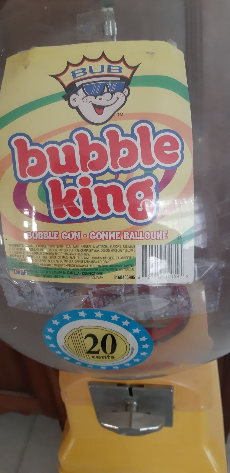 photo buy Fairground Bubble Gum Candy Dispenser