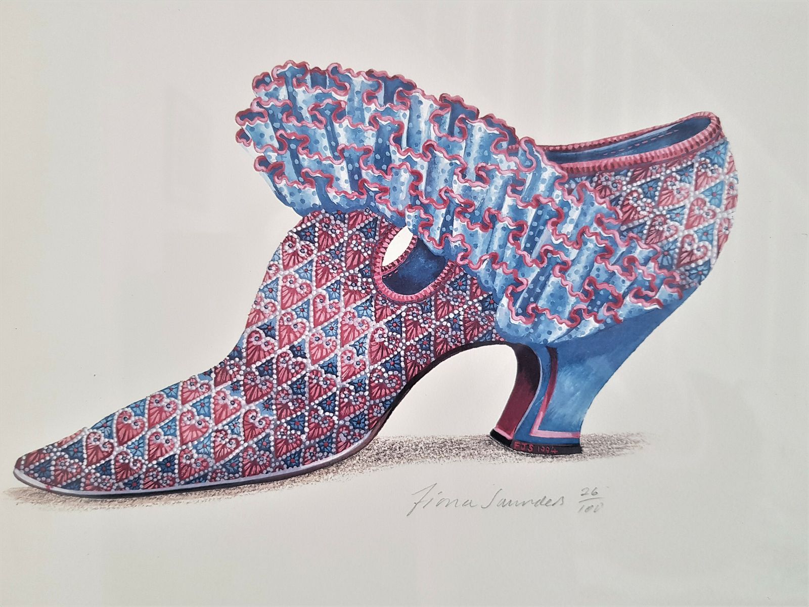 Limited Edition, Fine Art Print By Fiona Saunders photo furniture