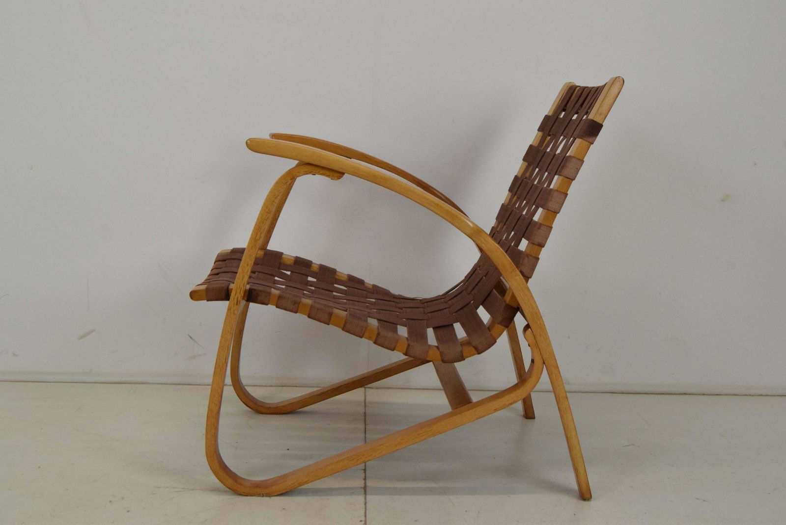 photo furniture Bent Beechwood Armchair,Design Jan Vaněk,1930's.