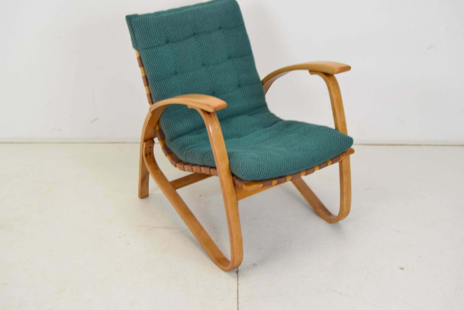photo buy Bent Beechwood Armchair,Design Jan Vaněk,1930's.
