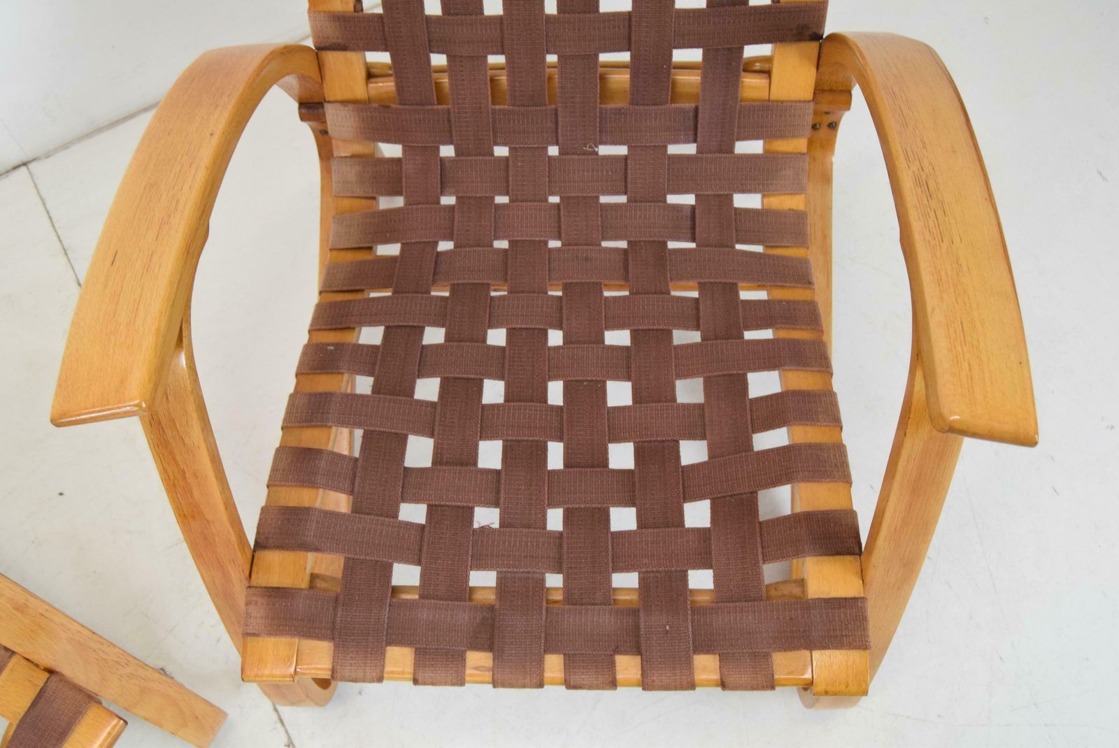 3048.0 Pair Of Bent Beechwood Armchairs,Design Jan Vaněk,1930's. photo