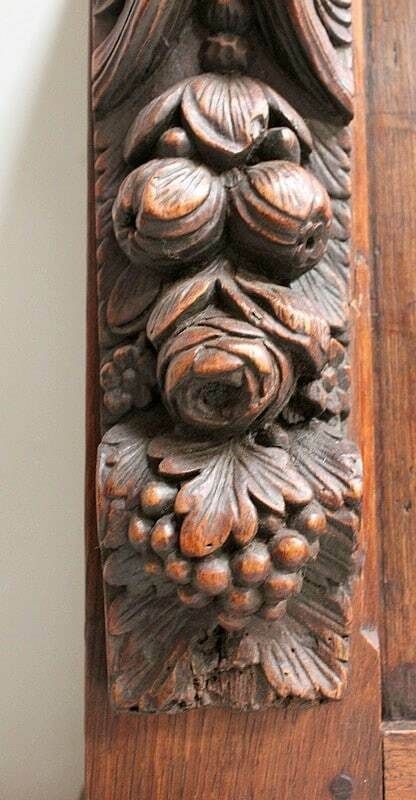 photo for sale Small Landing Linen Chest In Oak, Renaissance Style   Late 19th Century