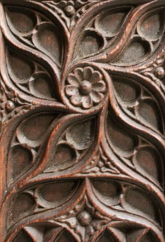 1936.4 Small Landing Linen Chest In Oak, Renaissance Style   Late 19th Century photo
