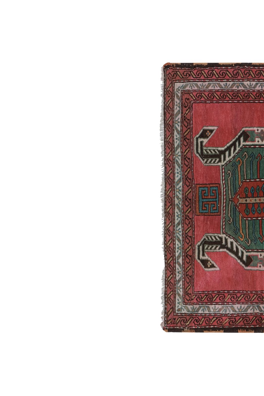1960s Vintage Wool Rug 3'11'' X 6'6'' photo 900.0