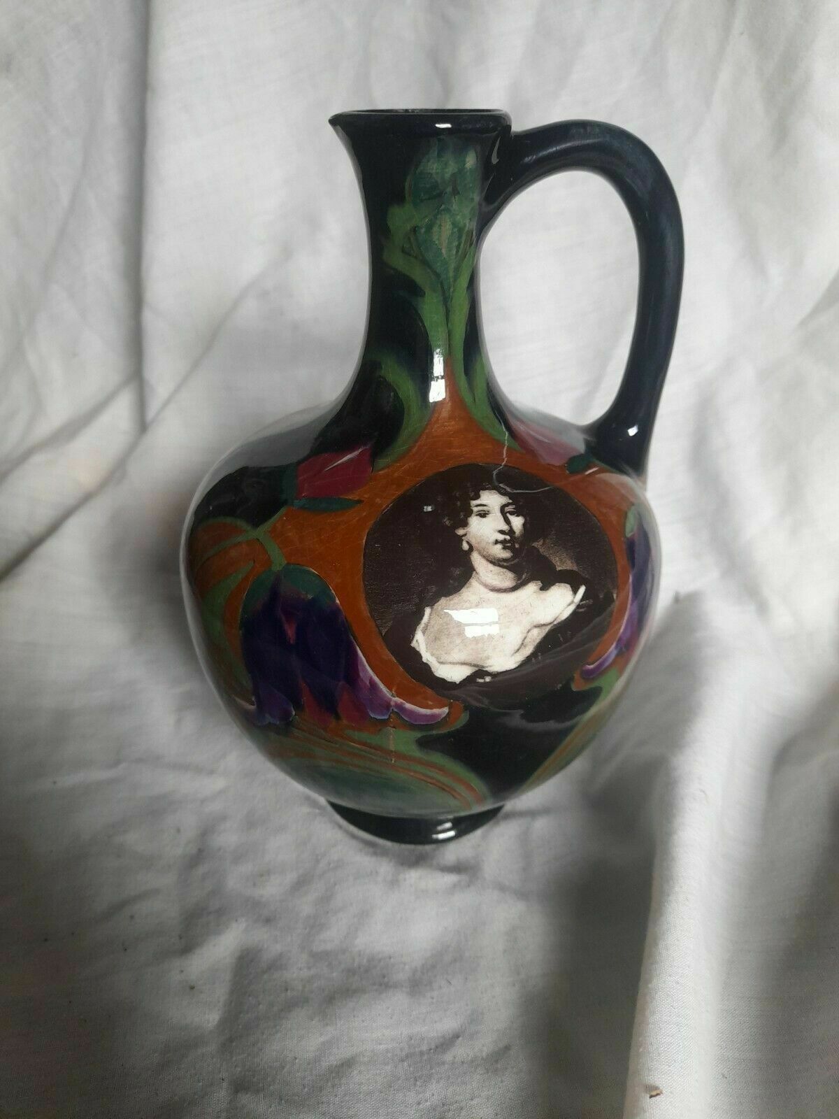 Dutch Art Nouveau Jug, Early 20th Century