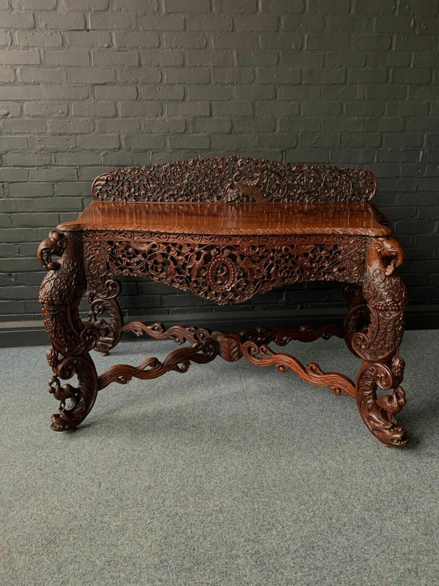 Magnificent 19th Century Anglo Indian Rosewood Console Table photo buy