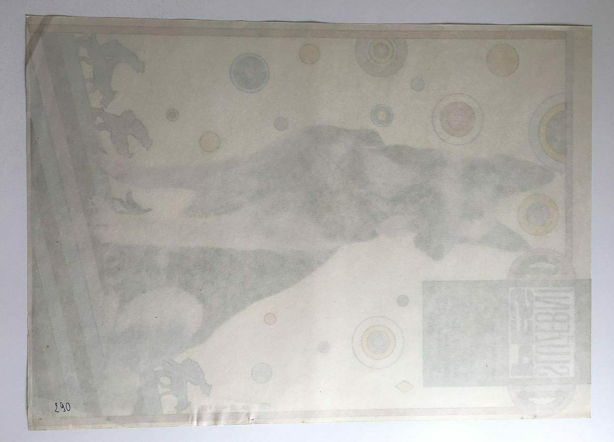 Original Film Poster, Border Dog Alyi, K. Duda, 1980, Genuine Czech Vintage Print photo 51.0