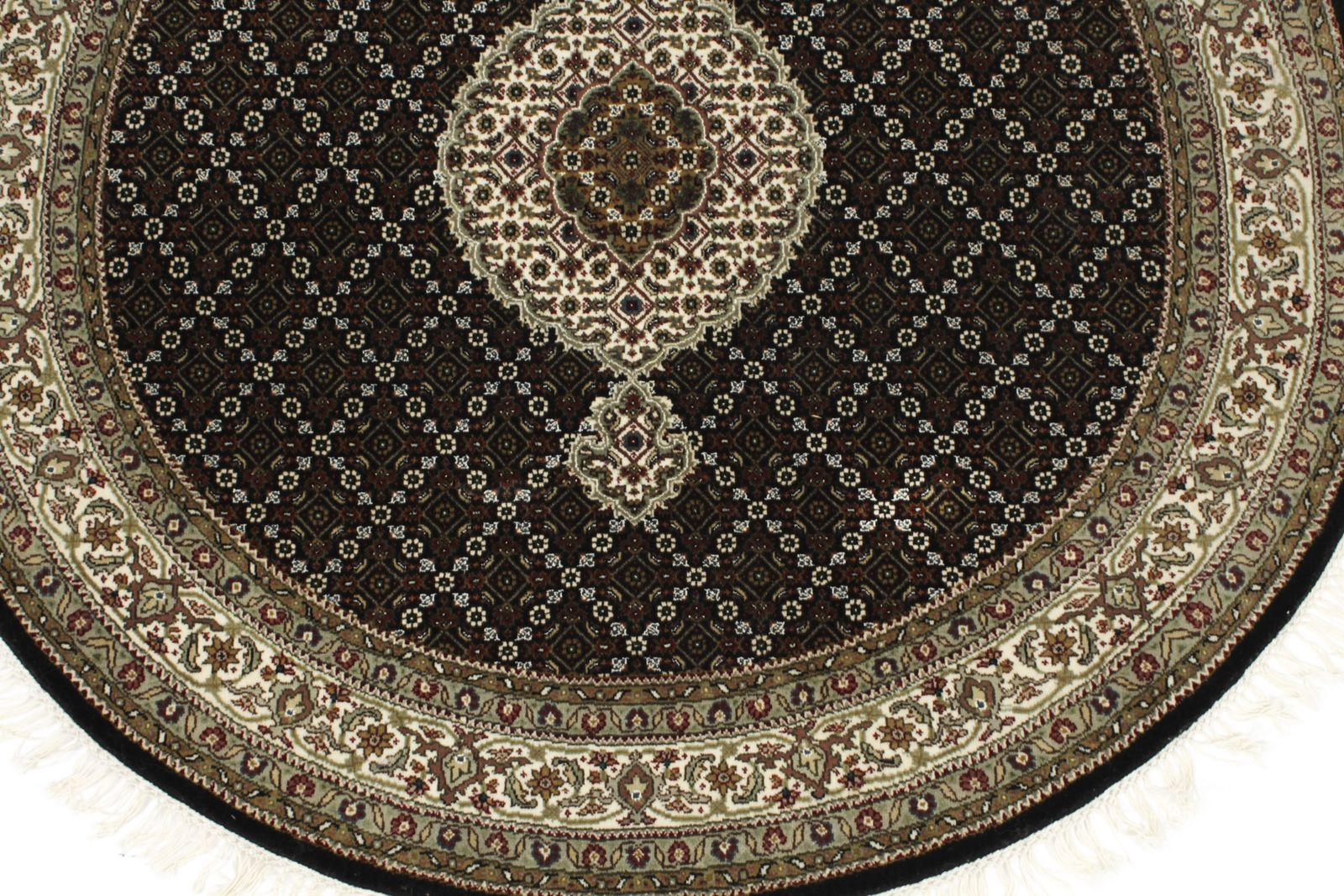 Vintage 100% Wool Indian Rug Carpet 149cm 20th Century photo buy