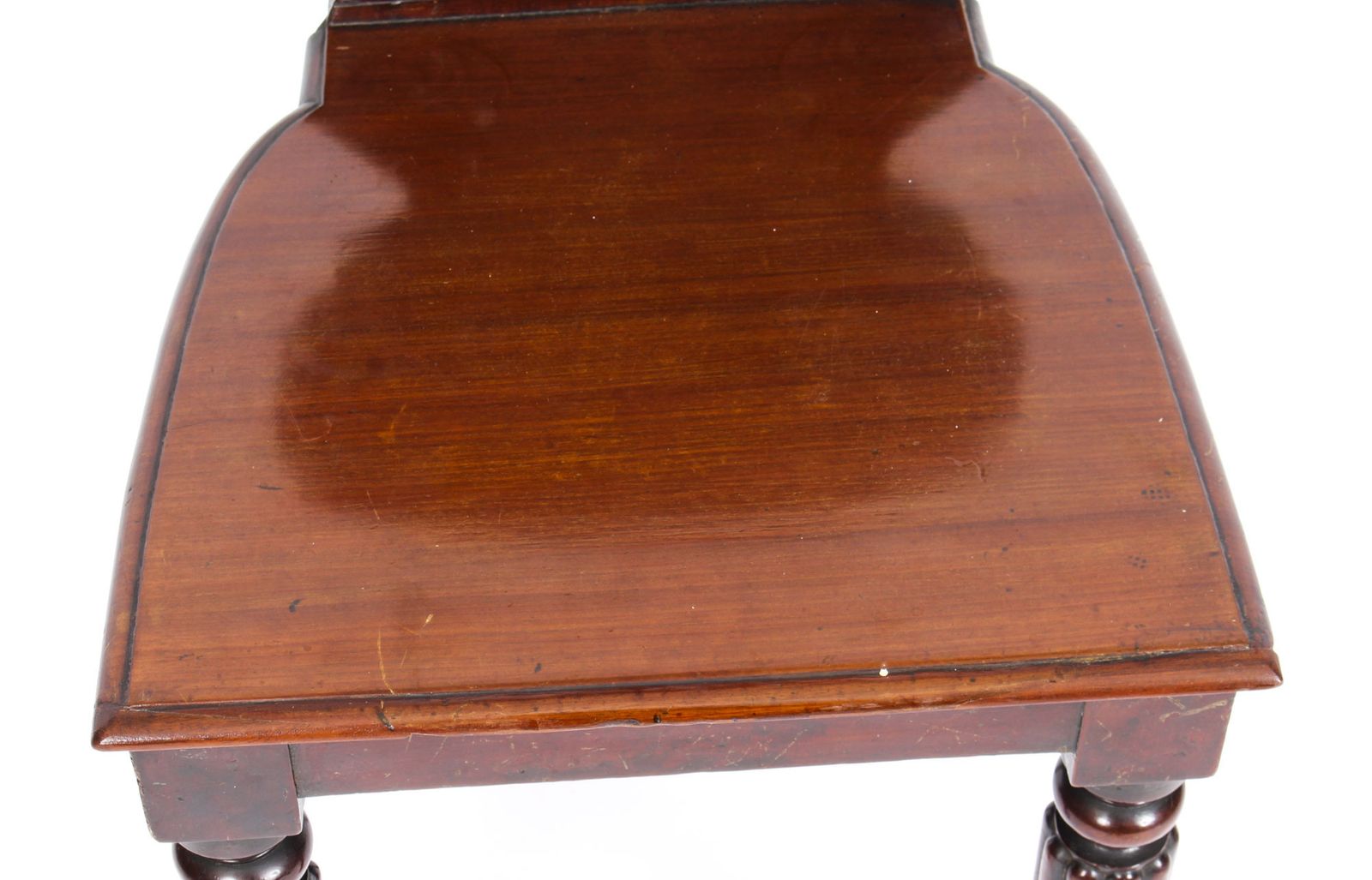 Antique Pair Regency Mahogany Hall Chairs By Gilllows C1820 19th Century photo vinterior