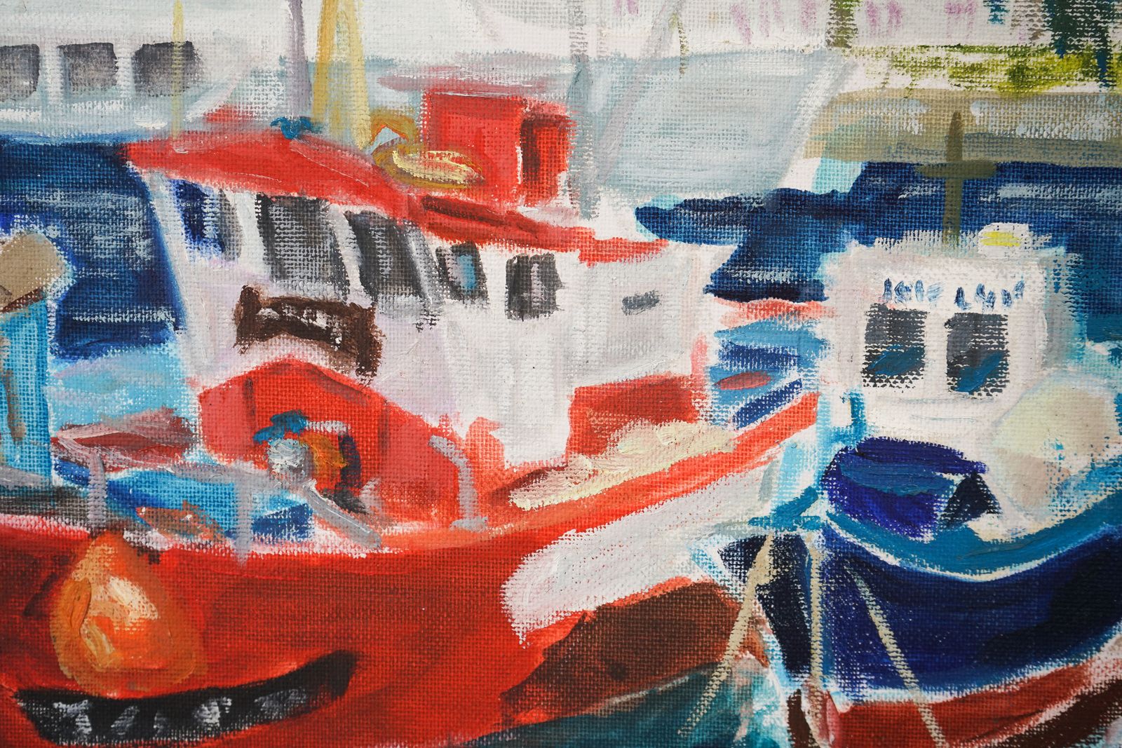 Puerto De Mogán   Gran Canaria   Fishing Boats photo for sale