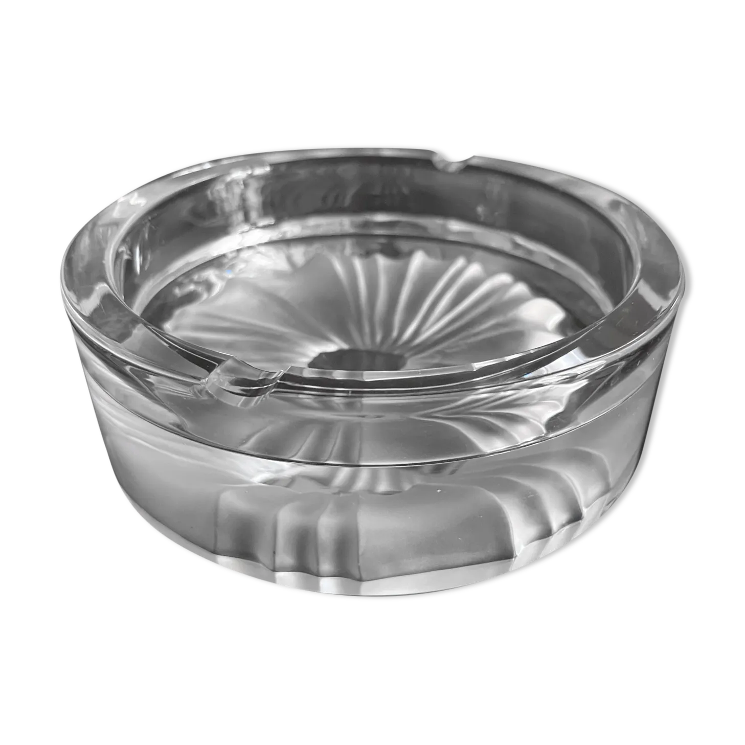 Daum Crystal Ashtray, 1970s, Vintage