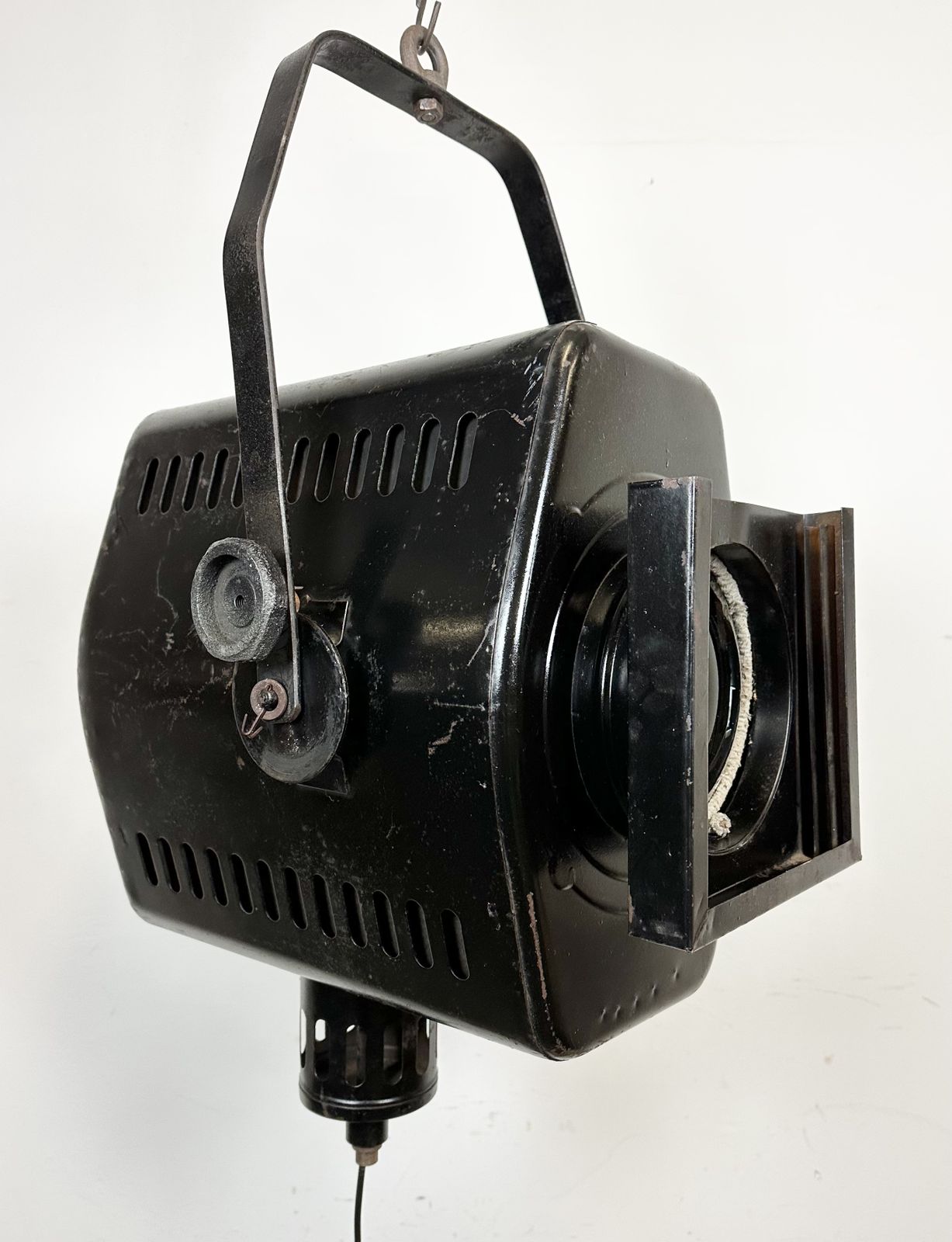 Lighting Vintage Black Theatre Spotlight, 1950s photo