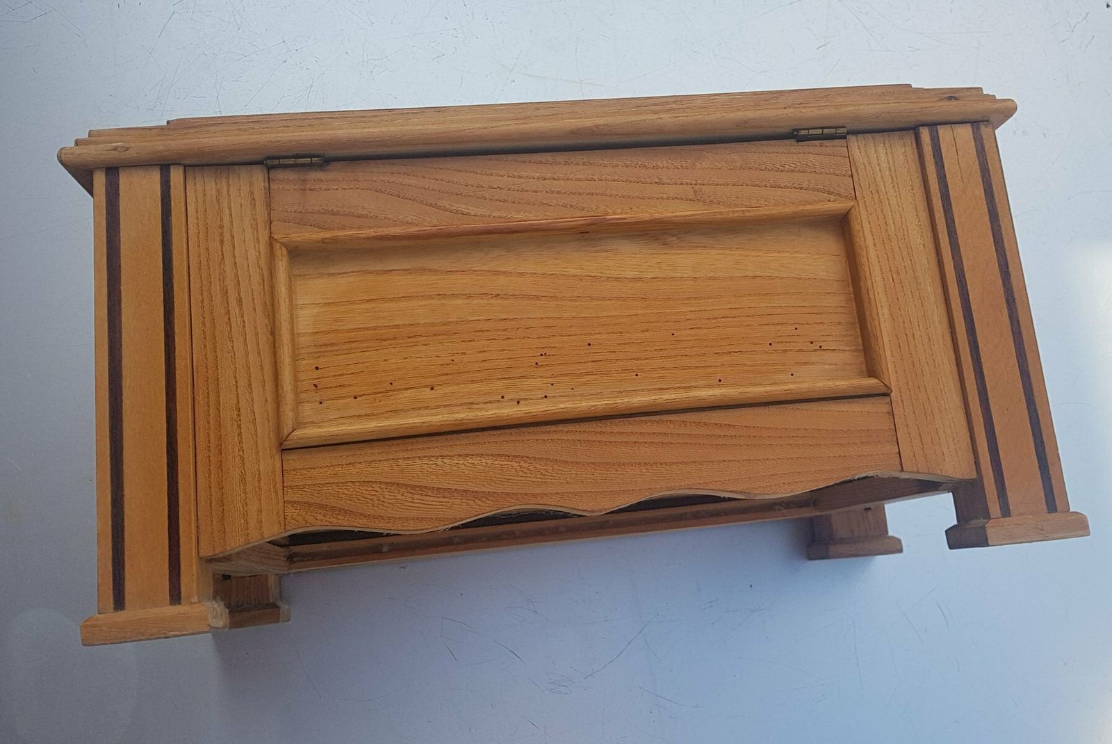 Antique Wooden Box With Secret Compartment photo 369.0