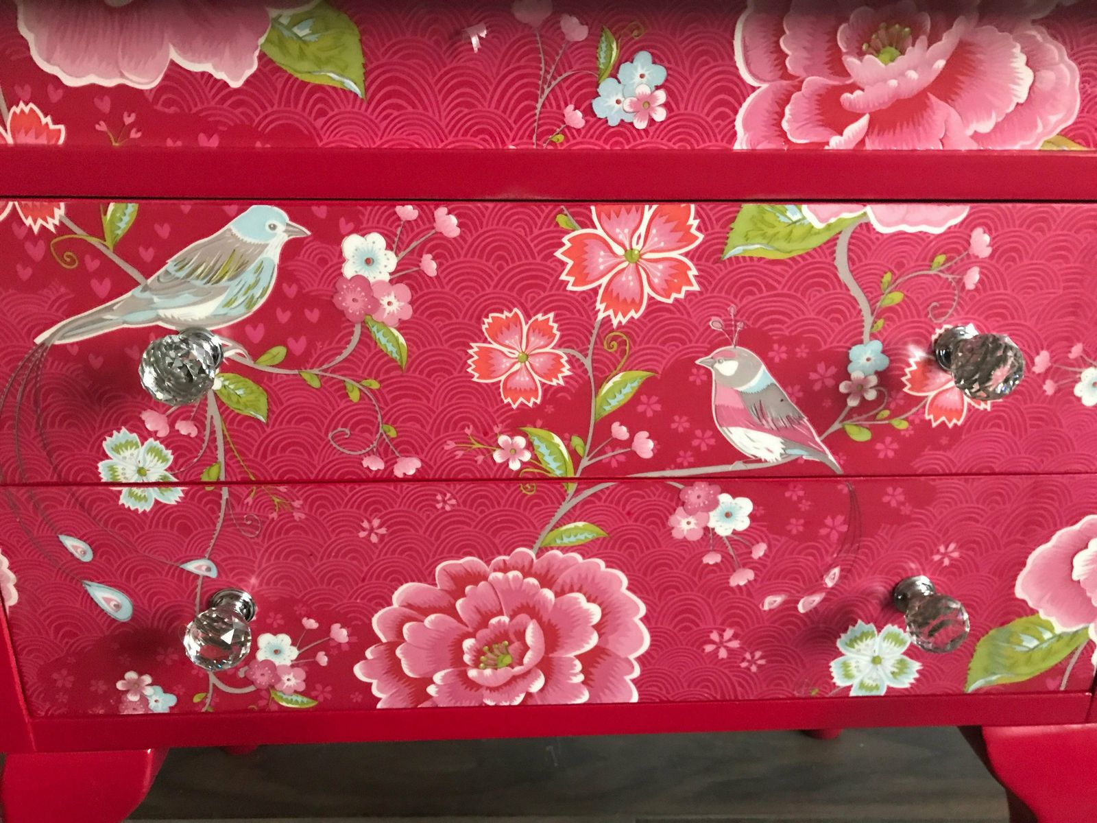 photo furniture Upcycled Spray Painted Chest Of Drawers   Finished To Order