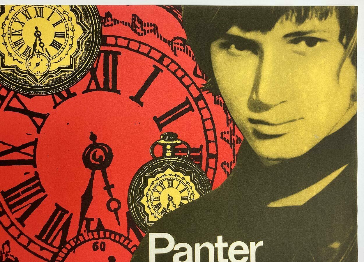 Original Film Poster, Panther Waits At 17:30, Alexej Jaroš, 1971, Genuine Czech Vintage Print photo buy