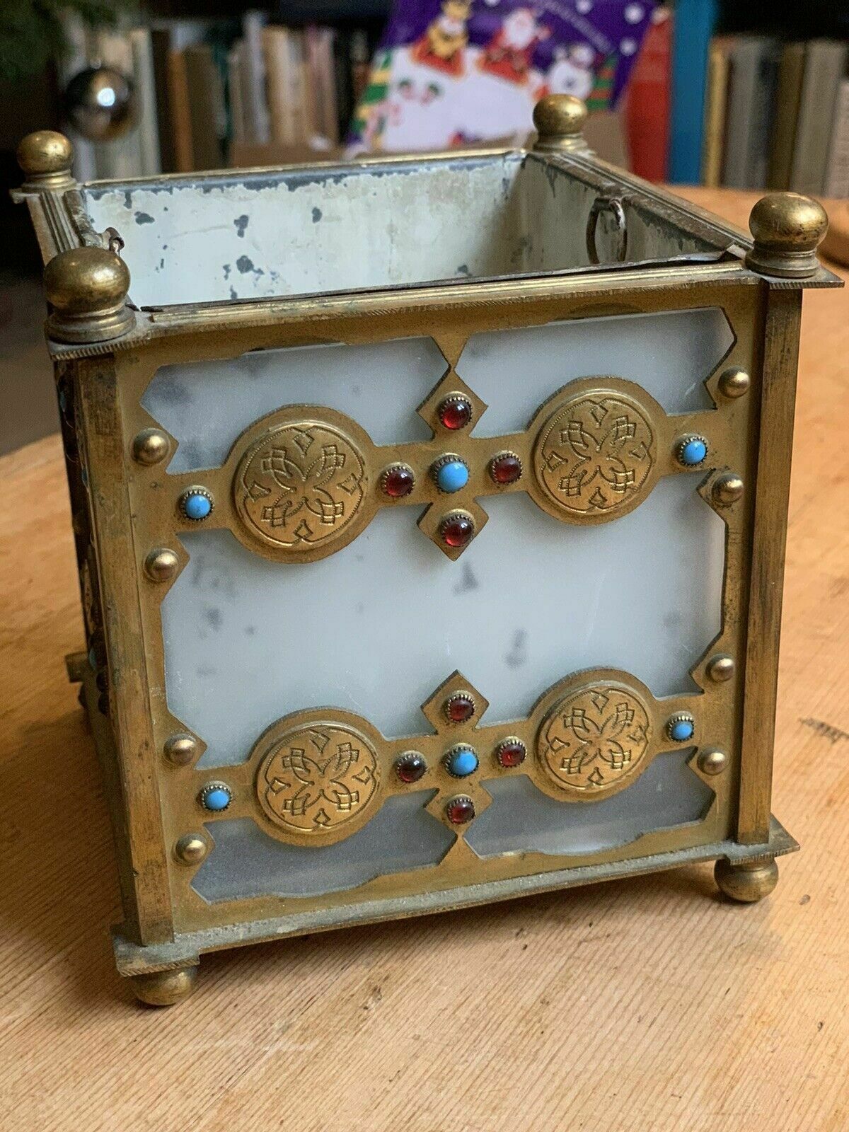 Small French Arts And Crafts Jardiniere From Lahoche And Pannier, Paris.