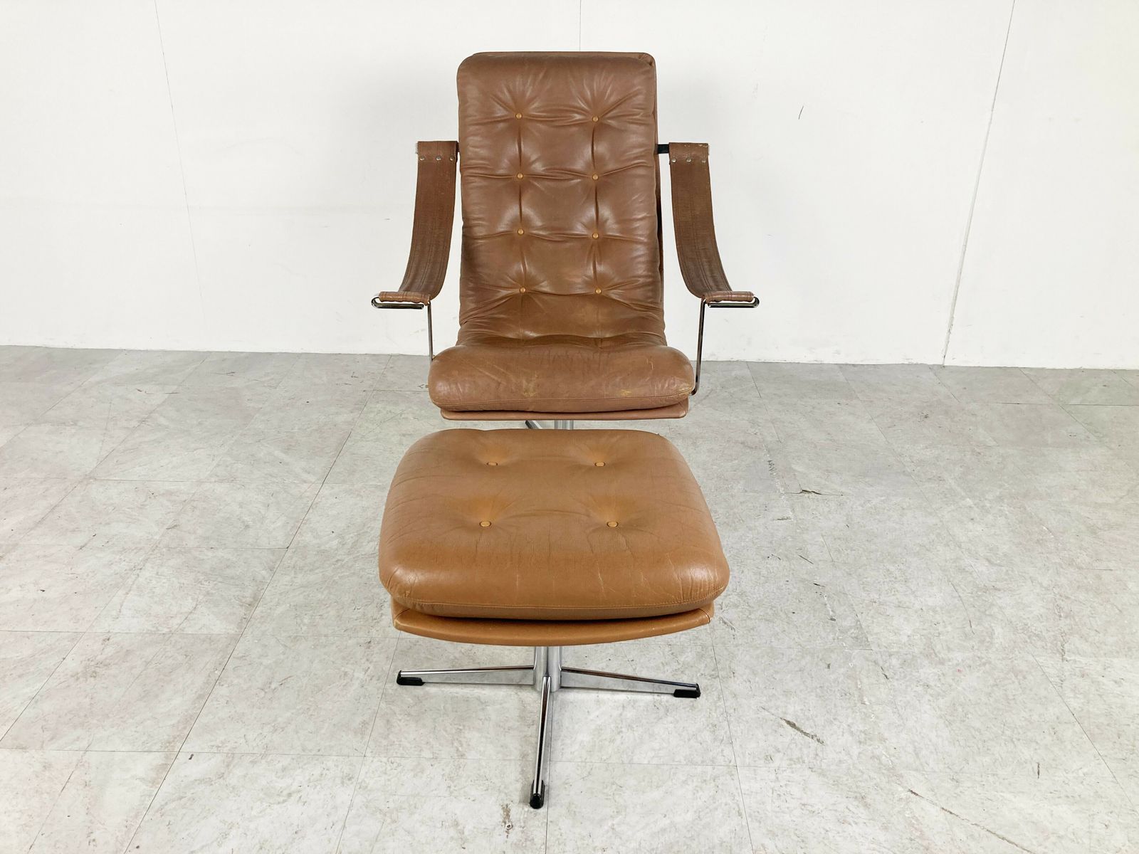 photo vinterior Mid Century Lounge Chair By Geoffrey Harcourt, 1960s