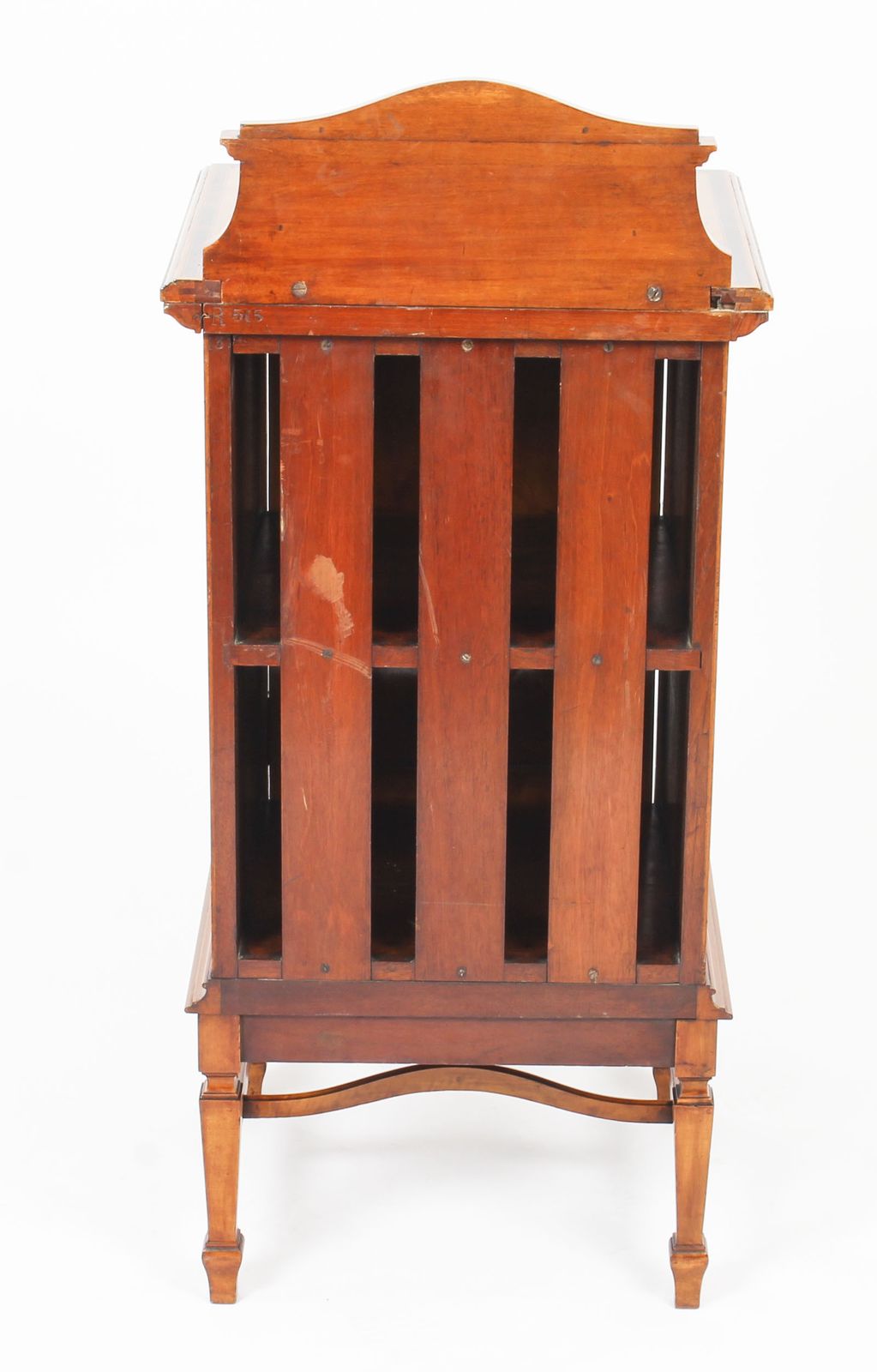 photo furniture Victorian Satinwood & Inlaid Bedside Cabinet C.1880 19th Century