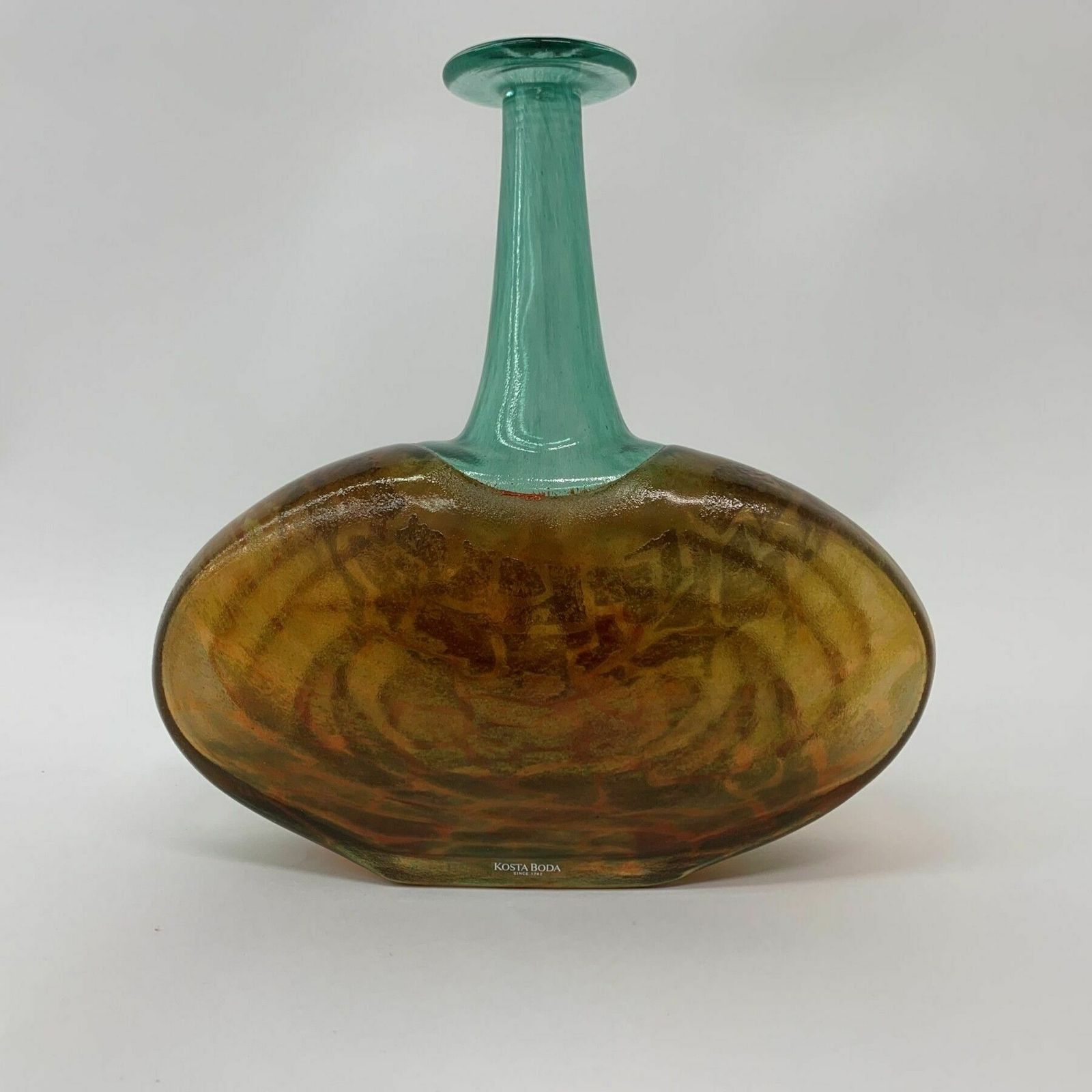 Rare Kjell Engman For Kosta Boda Rio Vase, 1970’s photo Home Decor