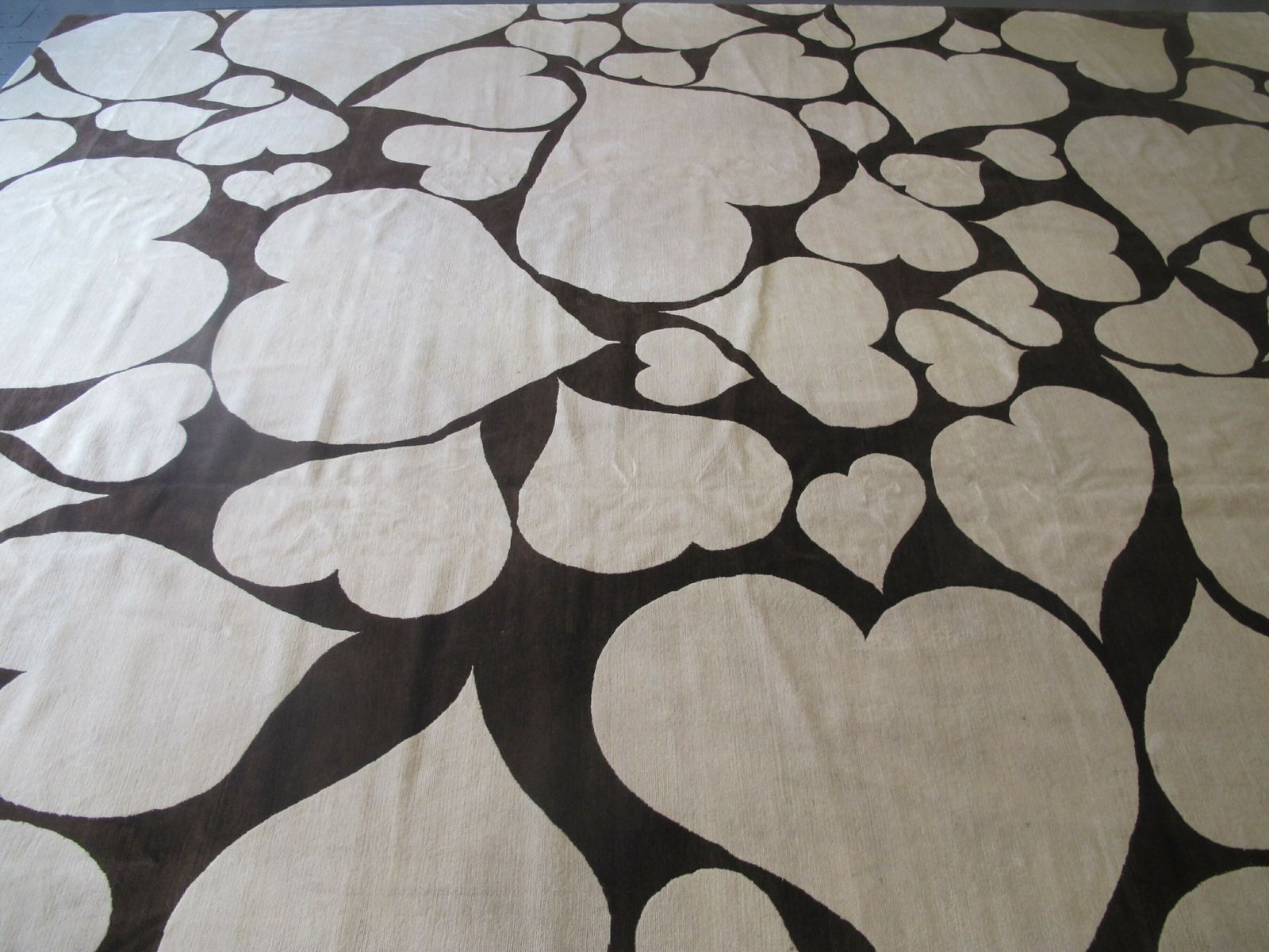 Spectacular 'Hearts' Carpet Designed By Vivienne Westwood, 4.70m X 3.40m photo Textiles