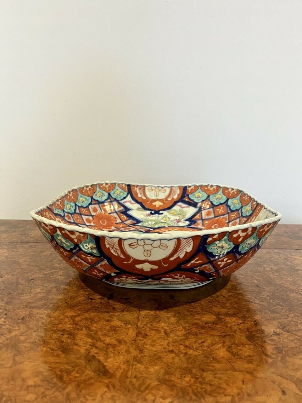 Unusual Large Antique Japanese Quality Imari Bowl photo Home Decor