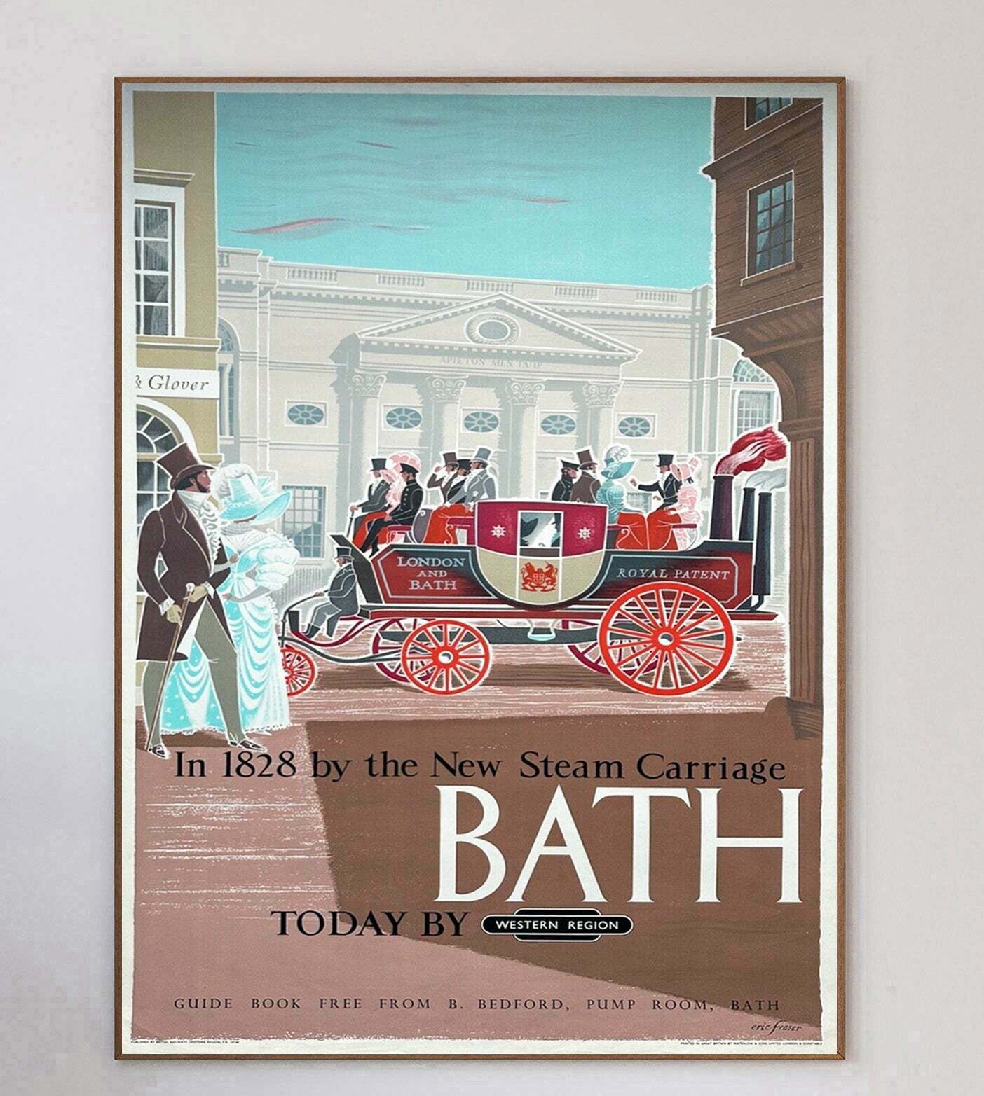 Bath   British Railways Original Vintage Poster photo 1206.0