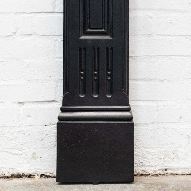 Antique Late Victorian Cast Iron Fireplace Surround photo buy