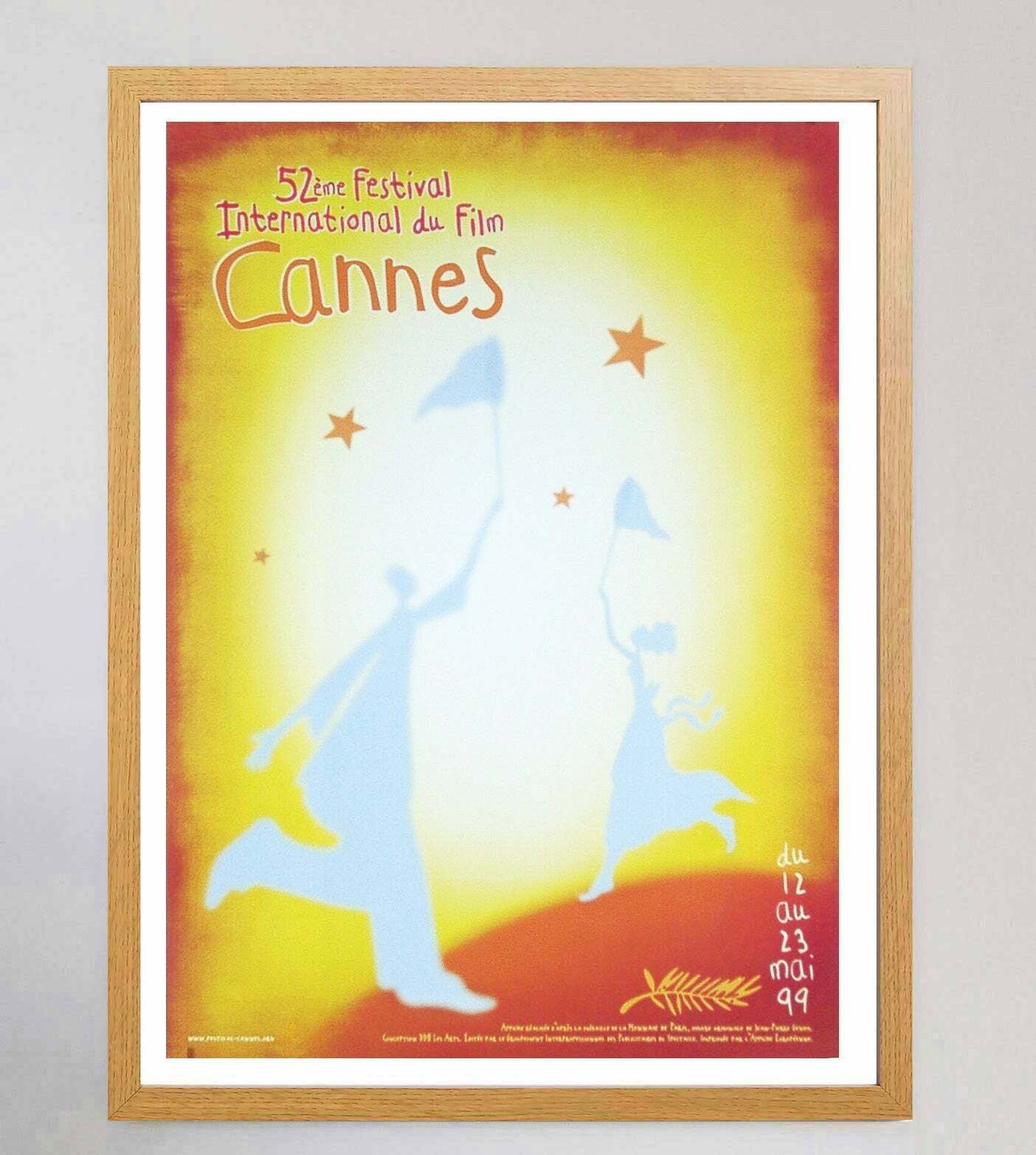 Cannes Film Festival 1999 Original Vintage Poster photo Art
