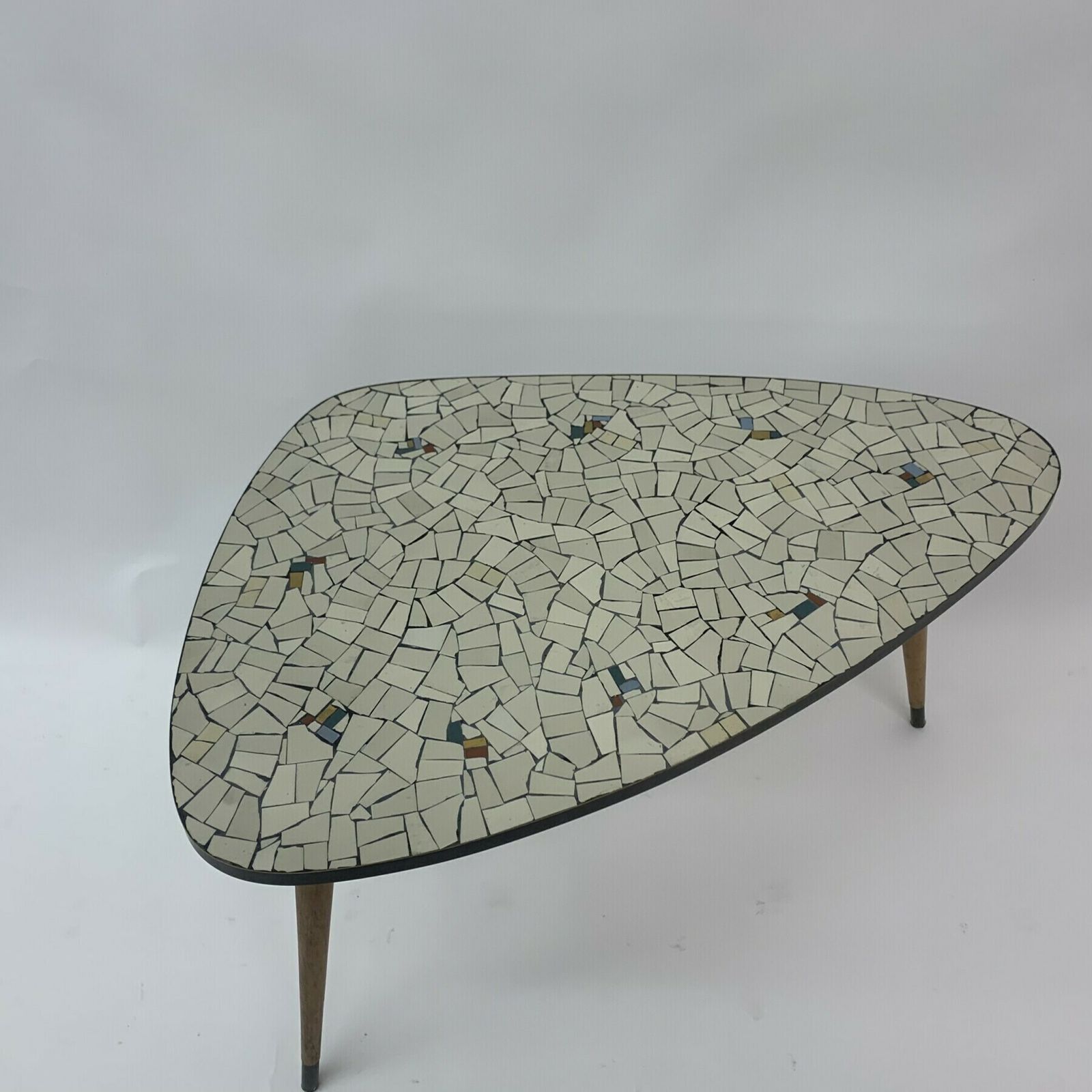 Mid Century Mozaïek Salontafel / Bijzettafel, Ca. Jaren 1960 photo Meubels