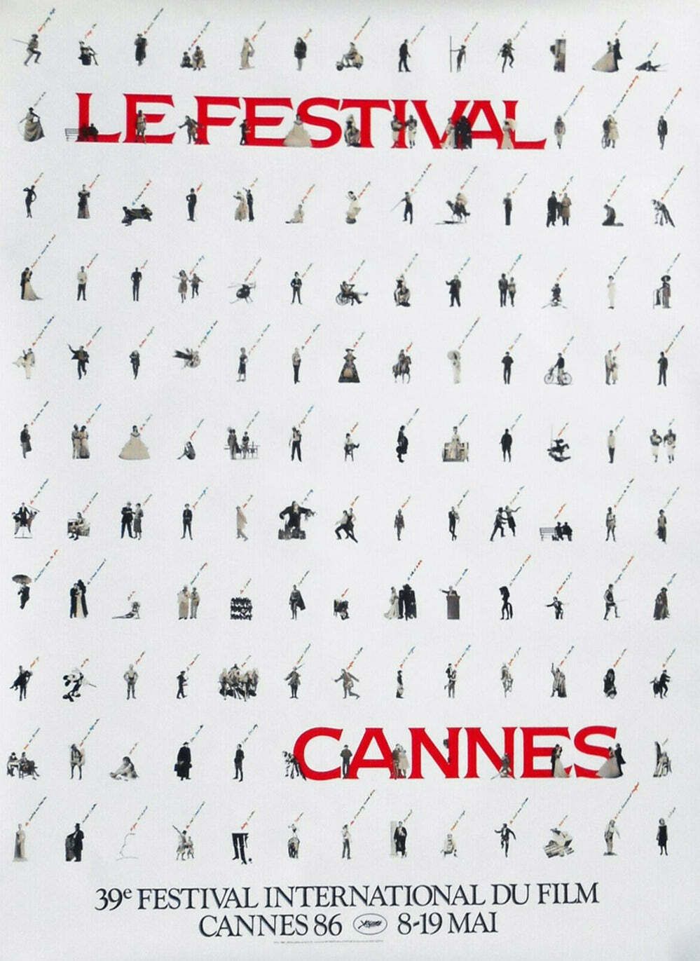 Cannes Film Festival 1986 Original Vintage Poster
