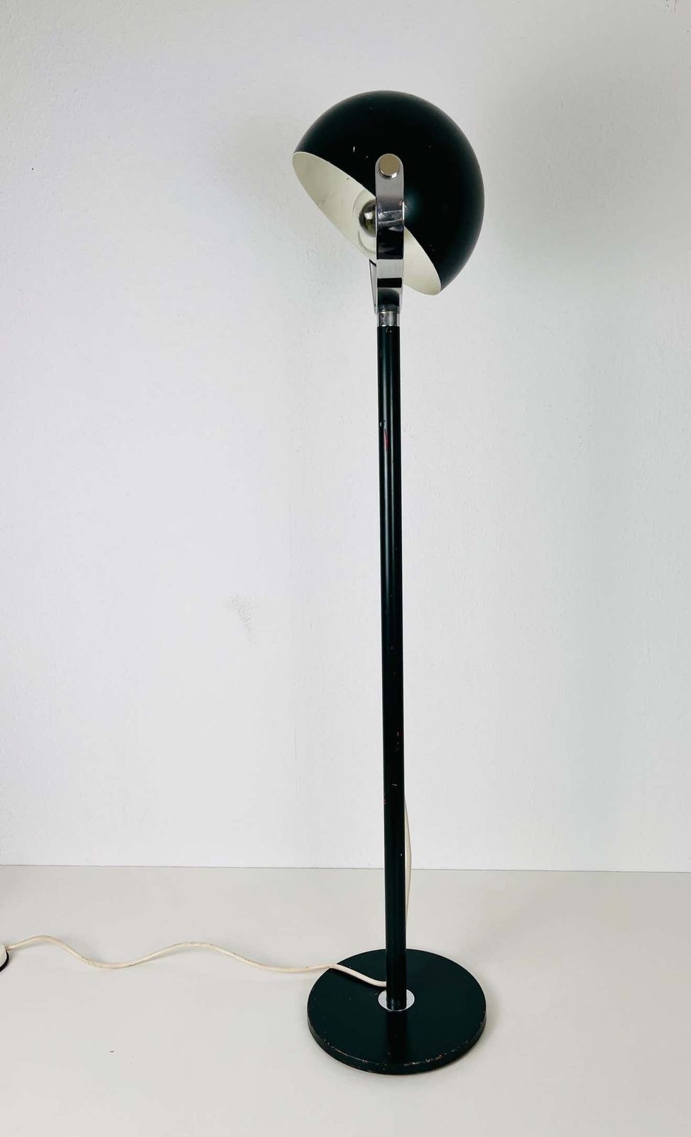 Midcentury Green Space Age Floor Lamp, Germany, 1960s photo furniture