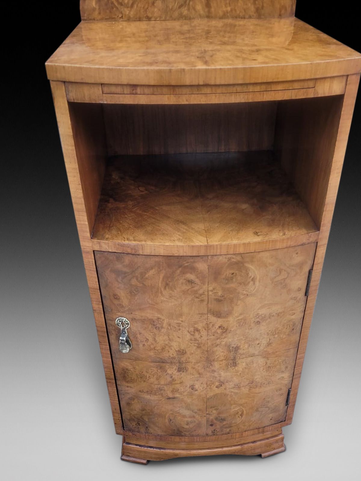 Pair Of Art Deco Style Bedside Cabinets photo for sale