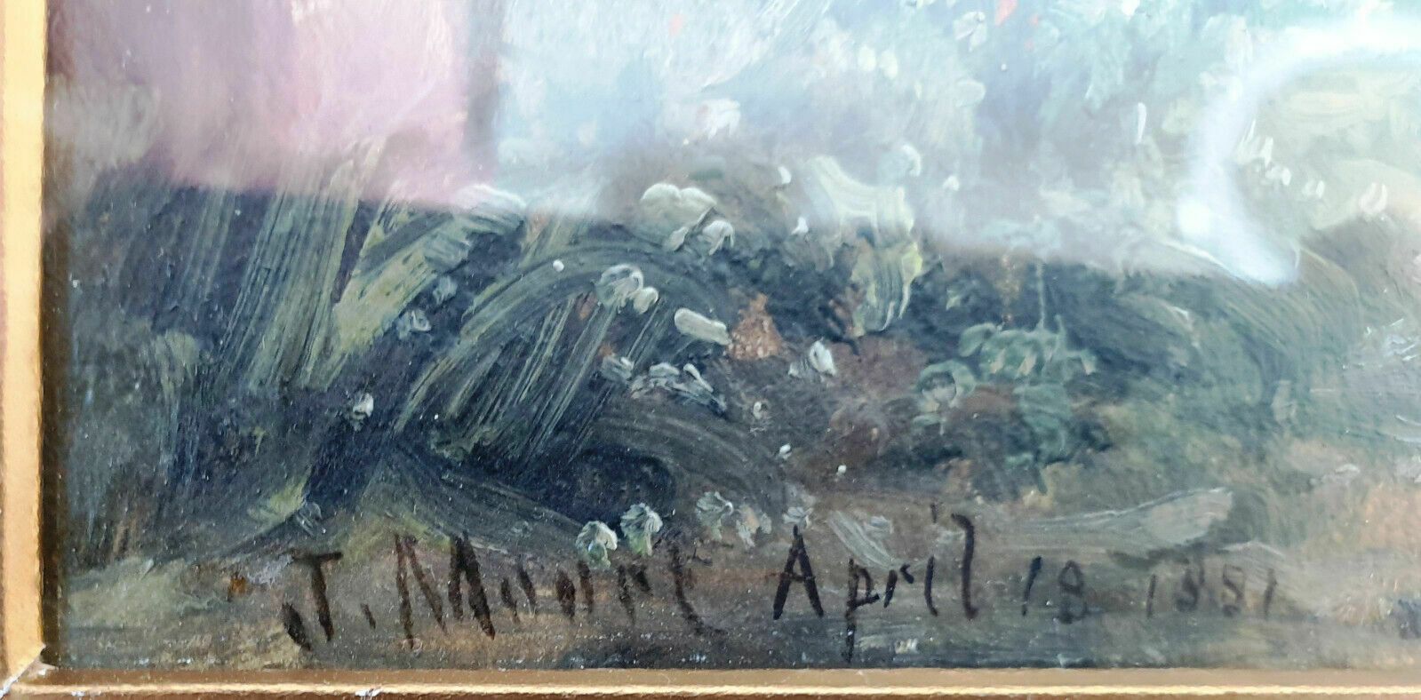 Small Oil Painting By John Moore (Of Ipswich) photo for sale