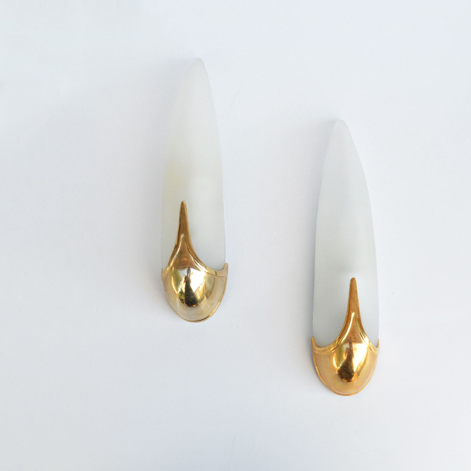Pair Of 1980s Marga Sconces Designed By Z. Kochanek Karko Kamienna Góra Poland photo vintage